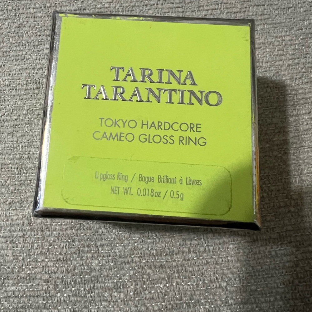 Authentic Tarina Tarantino lip gloss rings π§‘ππ - Picture 8 of 8